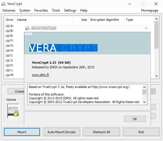 VeraCrypt 1.15 fixes two recently reported TrueCrypt vulnerabilities