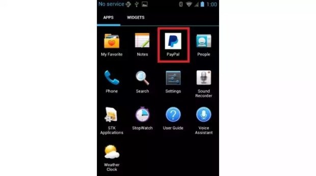 Android Malware Disguises as PayPal App
