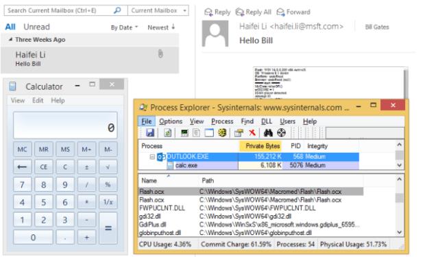Outlook “letterbomb” exploit could auto-open attacks in e-mail