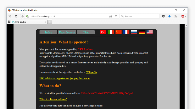 First Time Ever: Ransomware Hits Website and Defaces Homepage
