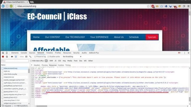 EC Council Website Hacked and used to serve malicious code