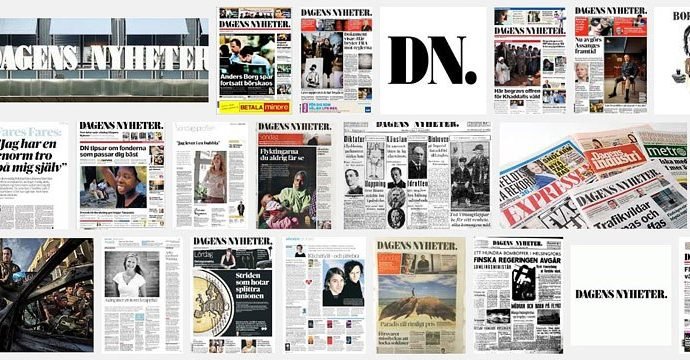 Hackers brought down the websites of principal Swedish Newspapers