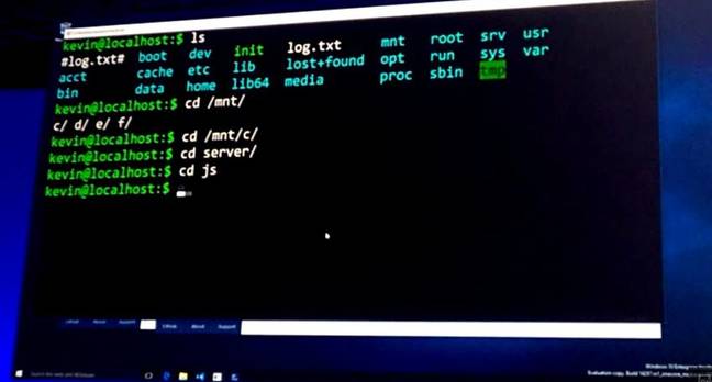 Microsoft is adding the Linux command line to Windows 10