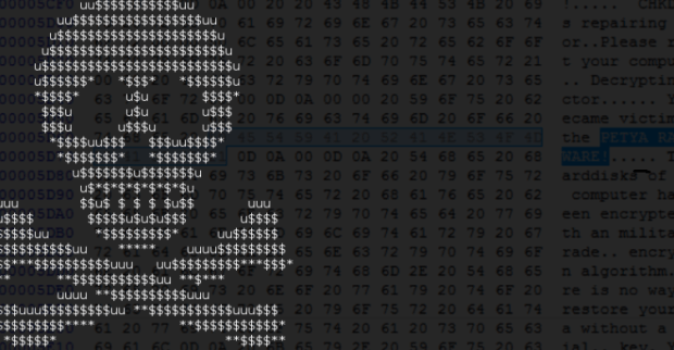 PETYA – TAKING RANSOMWARE TO THE LOW LEVEL