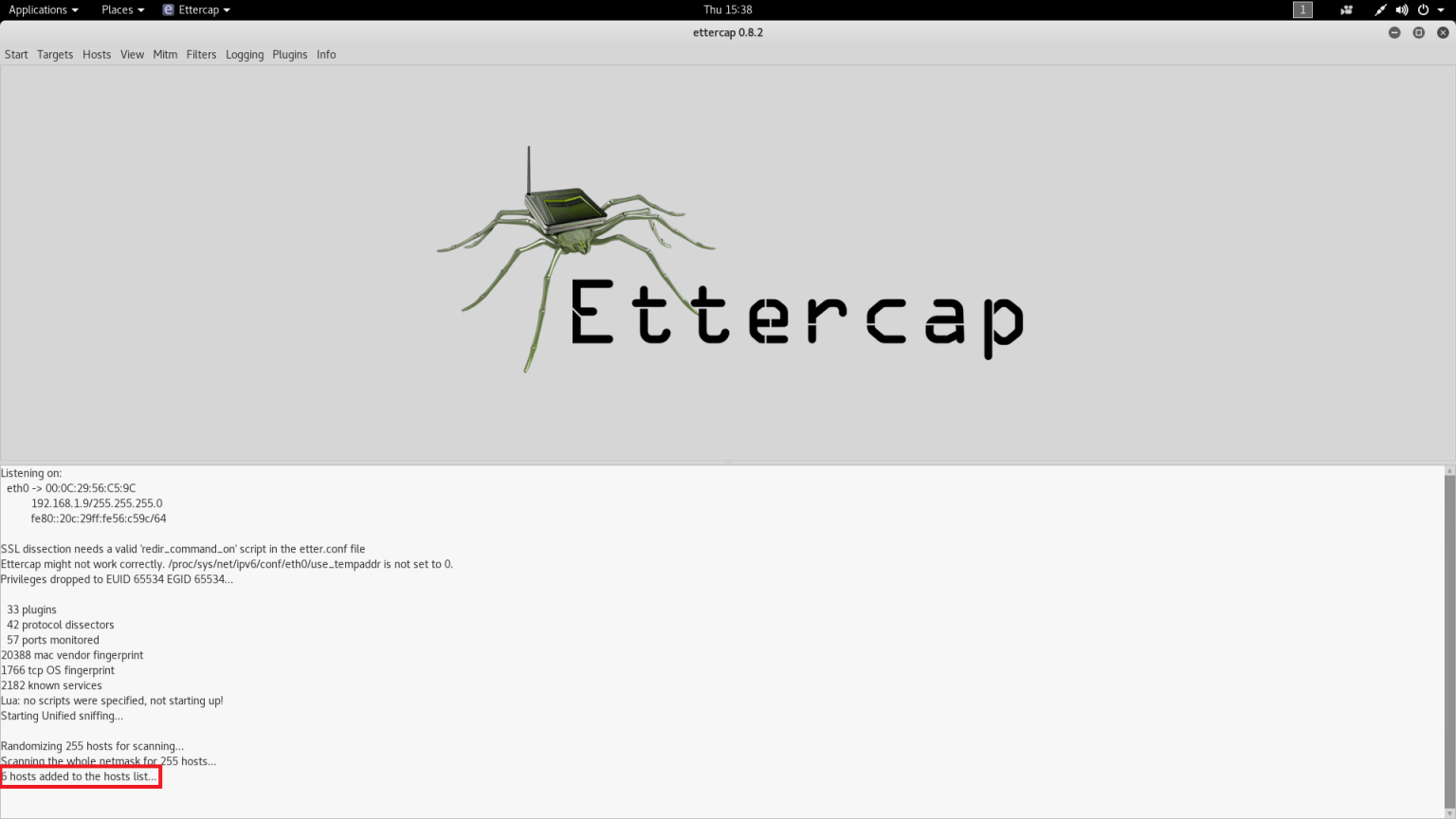 Host list. Ettercap logo. Ettercap Street. Ettercap logo PNG.
