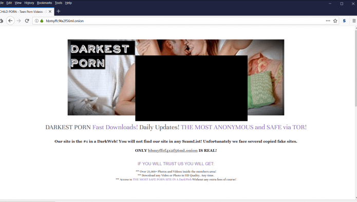 Tor Dark Web