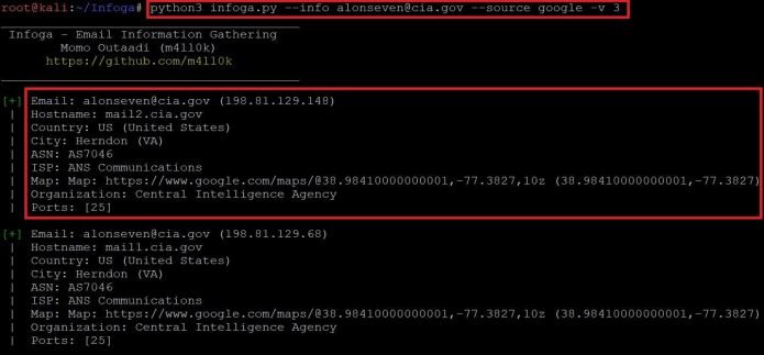 Start hacking any company with Infoga – Information Security Newspaper ...