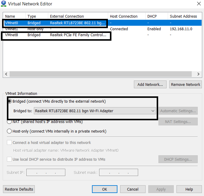 scan the ip address with commview wifi