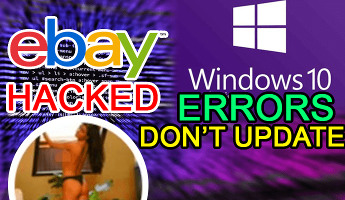 ebay change logo nude girl woman windows 10 update errors last version
