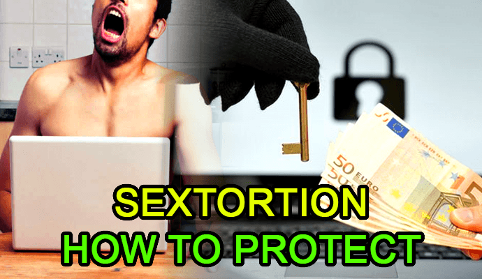 how to protect privacy sextortion