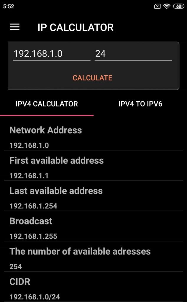 IP Calculator