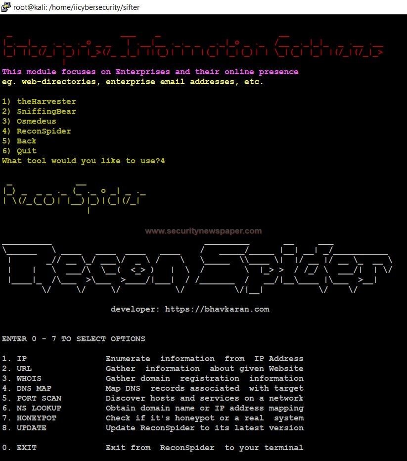 Recon Spider