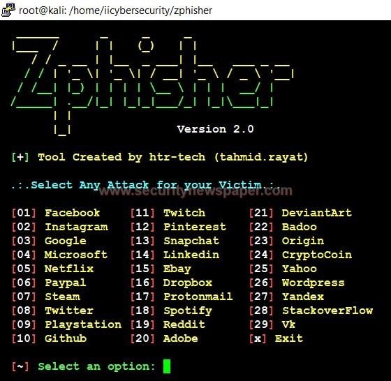 Zphisher