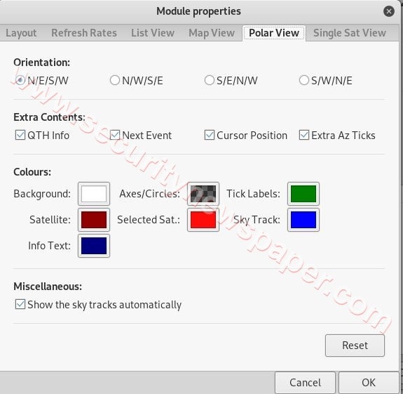 Module Properties