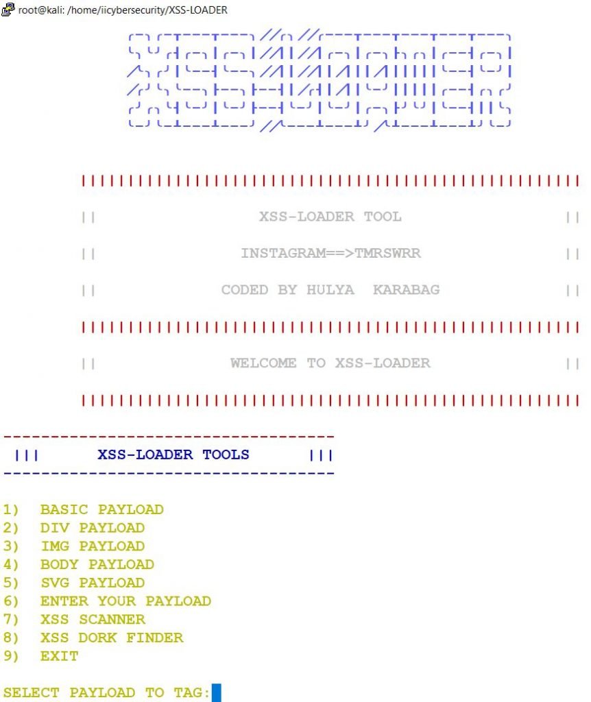 XSS - Loader Tool
