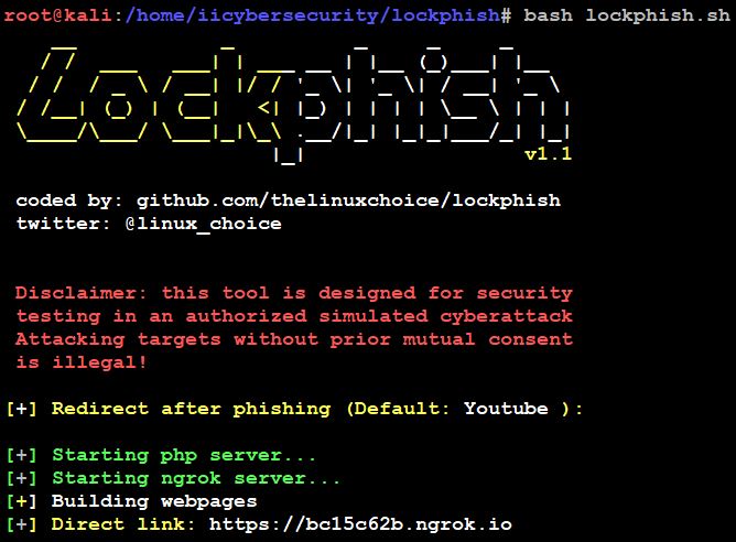 LockPhish - Tool Launch