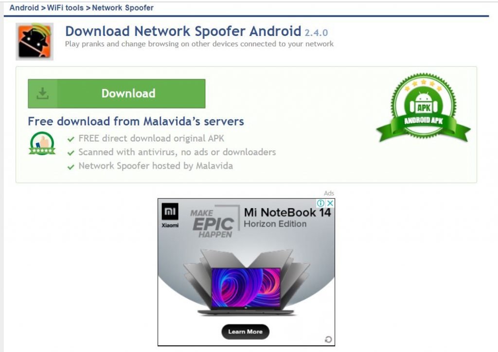 Network Spoofer