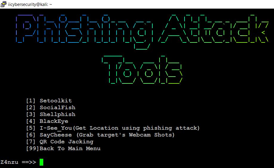 Hacking Tool - Phishing Attack Tools