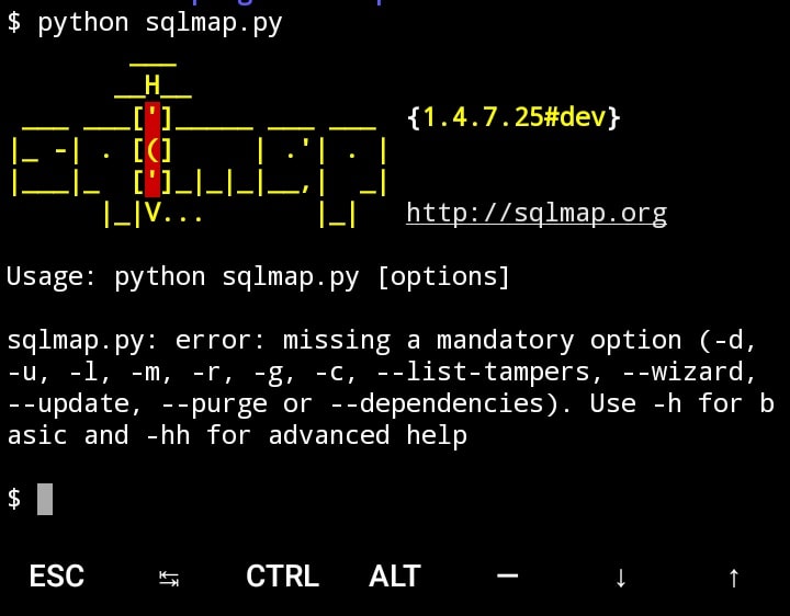 Toolss - SQL Map on Android