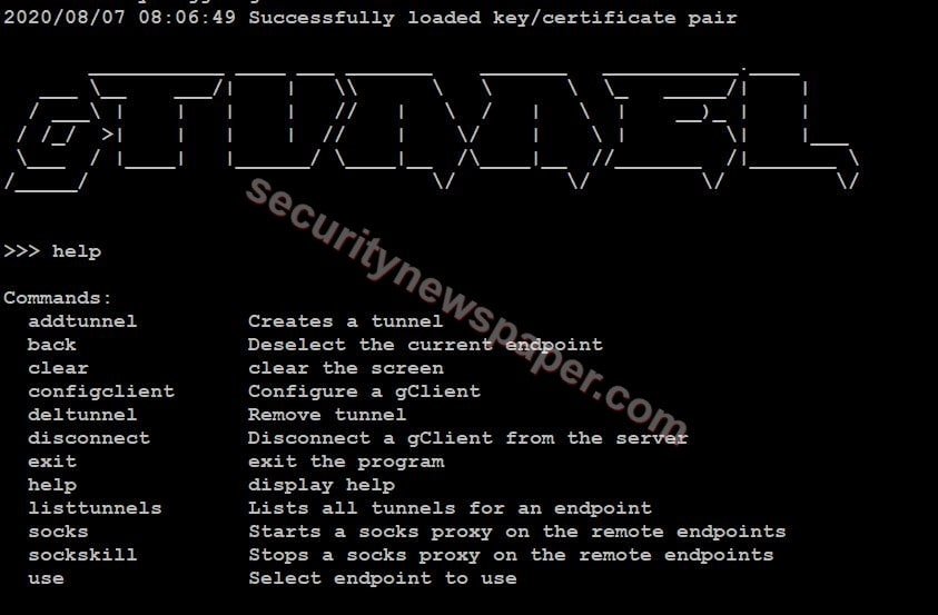 Gtunnel - Help