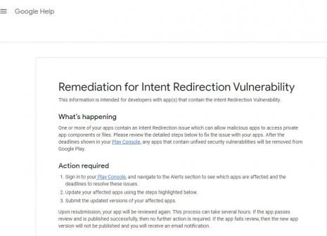 Intent redirection flaw in Android apps compromises the security of ...