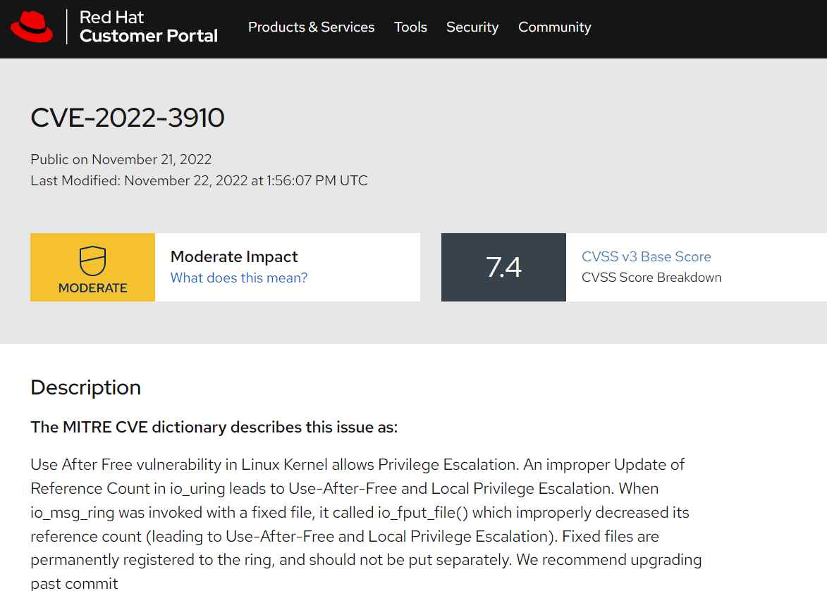 Use After Free vulnerability in Linux Kernel allows Privilege Escalation. Patch your kernel