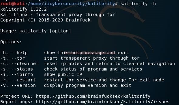 How to anonymously use Kali OS for hacking