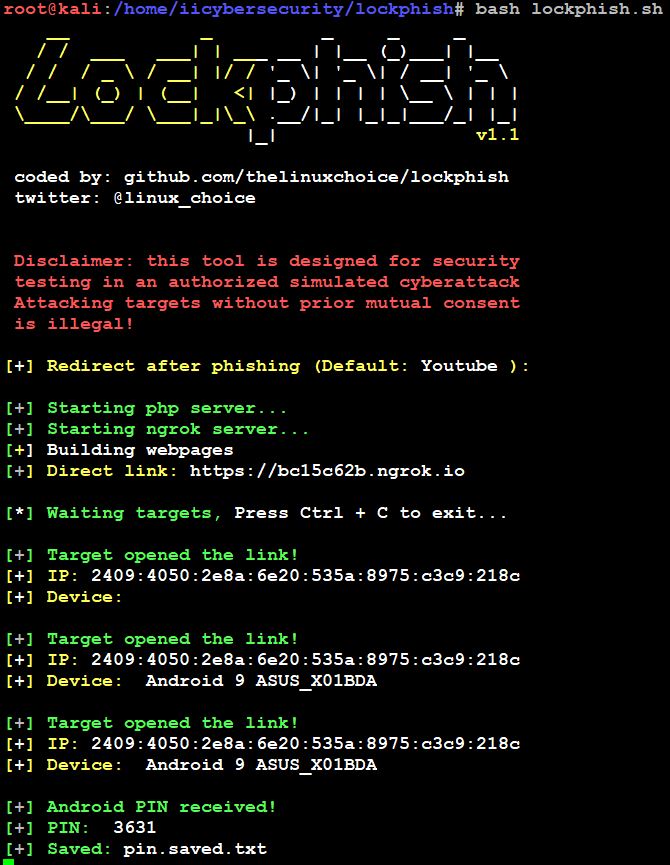 LockPhish - Victim Credentials 